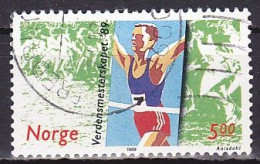 Norway, 1989, World Cross Country Championships, 5kr, USED - Usados