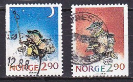 Norway, 1988, Christmas, Set, USED - Usati