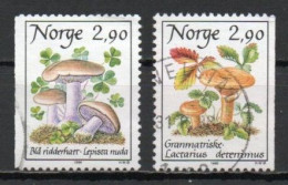 Norway, 1988, Mushrooms, Set, USED - Usados