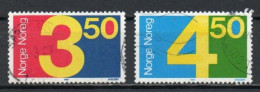 Norway, 1987, Numeral, Set, USED - Used Stamps