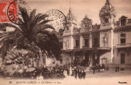 RECTO/VERSO - CPA - MONTE CARLO - LE CASINO - CACHET 1919 - Spielbank