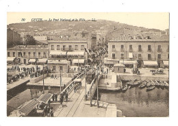 [34] Hérault > Sete (Cette) Pont National Et La Ville - Sete (Cette)