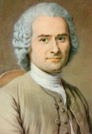 JEAN JACQUES ROUSSEAU ( 1712 - 1778 ) PORTRAIT AU PASTEL Par MAURICE QUENTIN DE LA TOUR - Impeccable - Ecrivains