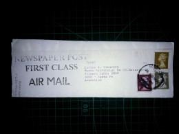 INGALTERRA, Journal Postal De Première Classe Distribué à Santa Fe, En Argentine, Avec Une Variété De Timbres-poste. Ann - Gebraucht