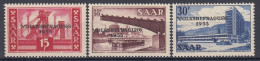 GERMANY Saar 362-364,unused (**) - Unused Stamps
