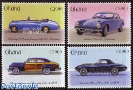Ghana 2001 Automobiles 4v, Mint NH, Transport - Automobiles - Cars