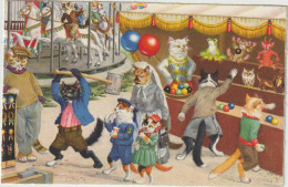 Chats Humanisé  -Fêtes Foraines  - (G.2420) - Dressed Animals