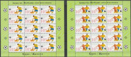 2002 383 Kazakhstan Football World Cup - South Korea And Japan MNH - Kasachstan