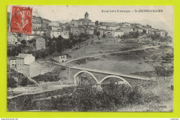 43 SAINT ARCONS D'ALLIER Vers Langeac En 1909 Beau Pont La Haute Loire Pittoresque VOIR DOS - Langeac