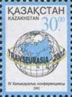 2002 385 Kazakhstan International Conference "TRANSEURASIA 2002" MNH - Kazakistan