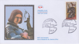 Enveloppe  FDC  1er  Jour    FRANCE   JEANNE  D' ARC   Emission  Commune  FRANCE - VATICAN   2012 - 2010-2019