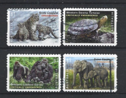 Australia 2016 Endangered Fauna S.A. Y.T. 4380/4383 (0) - Oblitérés