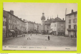 43 YSSINGEAUX N°21 LE FOIRAL Quartier De L'Horloge Café Restaurant DELAIGLE Epicerie Café MAZET Fillettes VOIR DOS - Yssingeaux