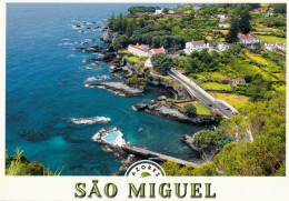 1 AK Azoren * Blick Auf Die Am Meer Gelegene Villensiedlung Caloura Gehört Zu Água De Pau Liegt Auf Der Insel São Miguel - Açores