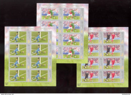 Label Transnistria 2022 FIFA World Cup Football Soccer 3Sheetlets**MNH Imperforated - Vignettes De Fantaisie