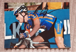 Autographe Marco Lippuner Hörmann  Format - Ciclismo