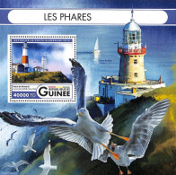 Guinea, Republic 2016 Lighthouse S/s, Mint NH, Nature - Various - Birds - Lighthouses & Safety At Sea - Leuchttürme