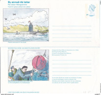 England Great Britain Aerogramme Submarine Mint - Stamped Stationery, Airletters & Aerogrammes