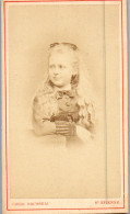  Carte De Visite Cdv Photographie Vintage Chéri Rousseau St Etienne Ligneau Mode - Personnes Anonymes