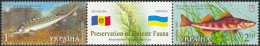 Ukraine 2007, Fishes - 2 V. & A Tab MNH - Ucraina