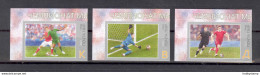 Label Transnistria 2022 FIFA World Cup Football Soccer 3v**MNH Imperforated Corner - Etichette Di Fantasia