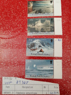 Timbre Bat. Symphonie Antarctique. 325,326,327,328 - Unused Stamps