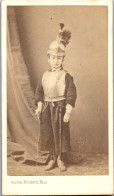  Carte De Visite Cdv Photographie Vintage Victor Beckers Besançon René Grenier  - Personnes Anonymes