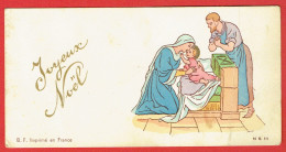 Image Pieuse - Carte De Voeux - Joyeux Noël - Religione & Esoterismo