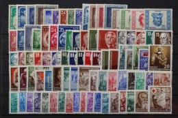 DDR, MiNr. 298-Block 10, Jahrgänge 1952-1954, Kollektion, Postfrisch - Nuovi