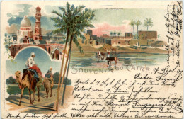 Souvenir Du Cairo - Litho - Caïro