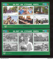 Label Transnistria 2022 30 Years Of The Peacekeeping Operation In Transnistria 2Sheetlets**MNH - Fantasie Vignetten