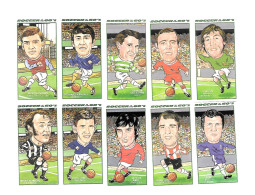 Y456 - PHIL NEAL CARDS - SOCCER OF THE 60'S - BANKS OSGOOD BEST KENDALL GREIG GALLAGHER... - Trading-Karten