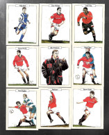 Y406 - BOB ROY CARDS - MANCHESTER UNITED - FERGUSON CANTONA COLE GIGGS KEANE SCHOLES SCHMEICHEL... - Tarjetas