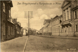 Mitau - Kriegslazarett Und Postgebäude - Lettonie