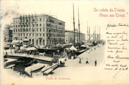 Un Saluto Da Trieste - Piazza Del Ponterosso - Trieste