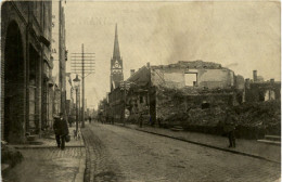 Mitau - Katholische Strasse - Feldpost Infanterie Regiment 8 - Latvia