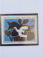 Timbre - France 1961– N° 1319- Oeuvre De Georges BRAQUE -*Le Messager -neuf - Neufs