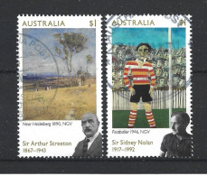 Australia 2017 Paintings Y.T. 4427/4428 (0) - Used Stamps