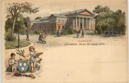 Budapest - Mucsarnok - Ganzsache - Litho - Ungheria