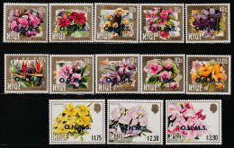 NIUE - Timbres De Service N°1/13 ** (1987) Fleurs - O.H.M.S - Niue