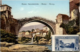Mostar - Narentabrücke - Bosnie-Herzegovine