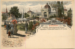 Budapest - Exposition - Litho Ganzsache - Hungría