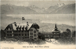 Mont Pelerin Sur Vevey - Hotel Des Alpes - Vevey
