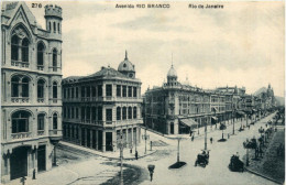 Rio De Janeiro - Avenida Rio Branco - Rio De Janeiro