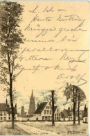 Antwerpen - Begijnhof - Litho - Antwerpen