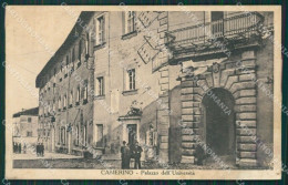 Macerata Camerino SCOLLATA Cartolina QK6485 - Macerata