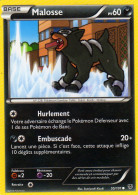 Carte Pokemon 55/101 Malosse 60pv 2013 - Other & Unclassified