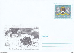 2002. Moldova, Prep. Envelope Old Trainbridge Mint/** - Ponti