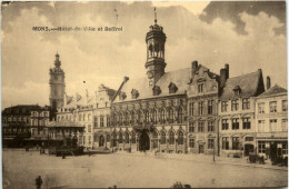 Mons - Hotel De Ville Et Beffroi - Mons