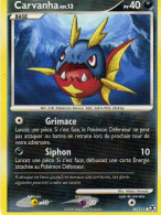 Carte Pokemon 58/111 Carvanha 40pv 2009 - Autres & Non Classés